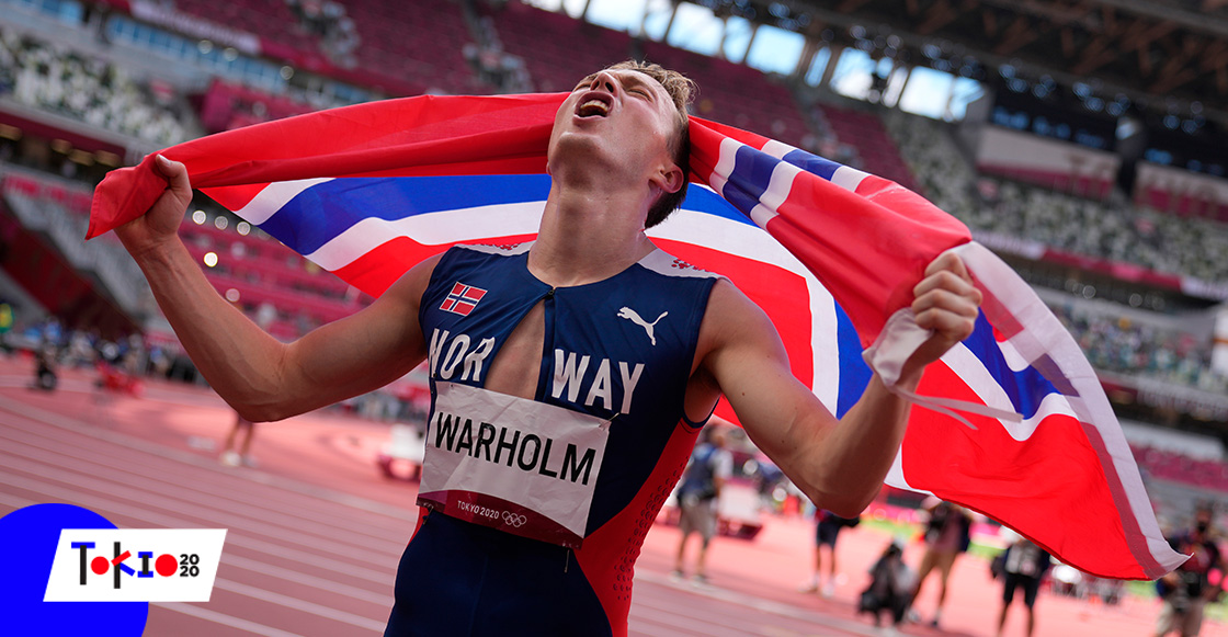 Karsten Warholm, el vallista que cambió su dieta para poder correr la máximo nivel en Tokio 2020