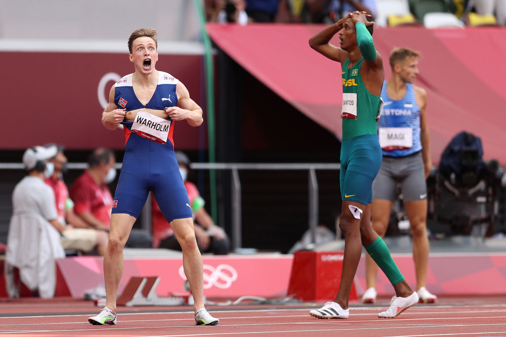 Karsten Warholm rompió el récord olímpico