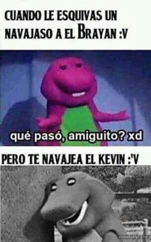 Meme Barney 