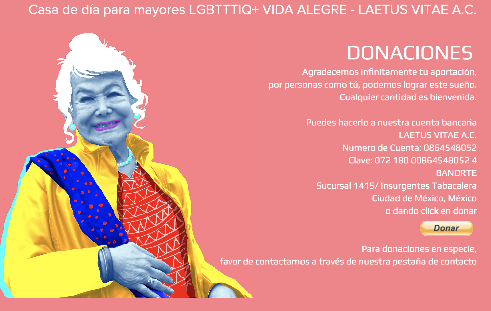 Casa de Día Vida Alegre, un espacio donde adultos mayores de la comunidad LGBT+ crean una familia
