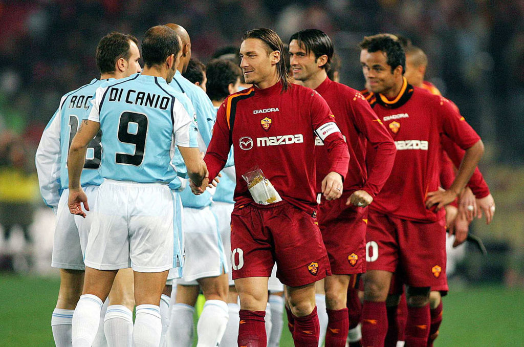 Partido entre Lazio vs Roma