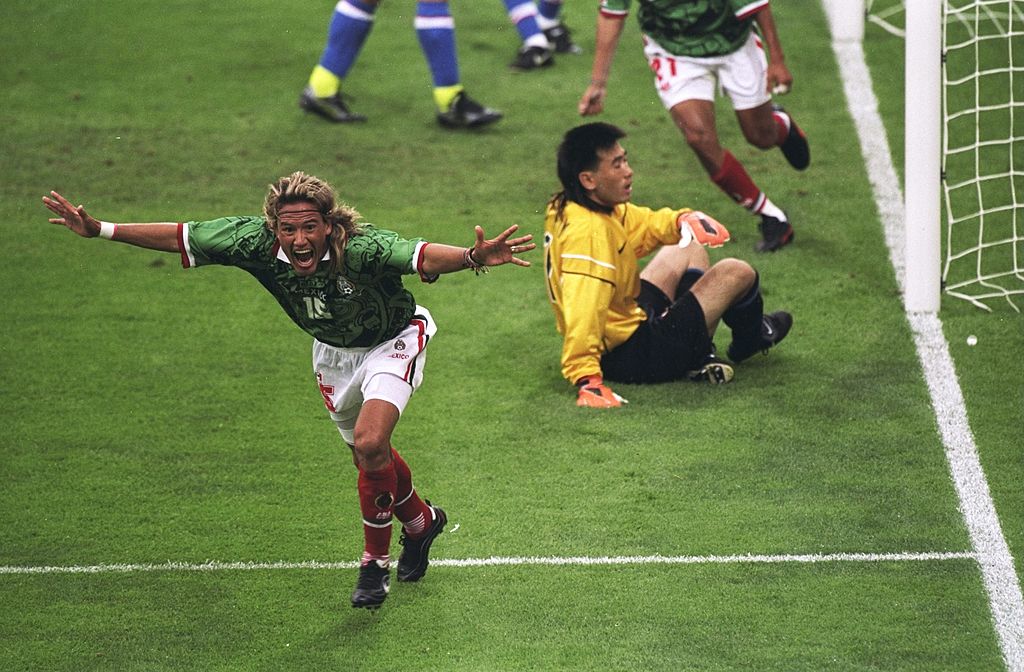 Luis 'Matador' Hernández en el Mundial Francia 1998