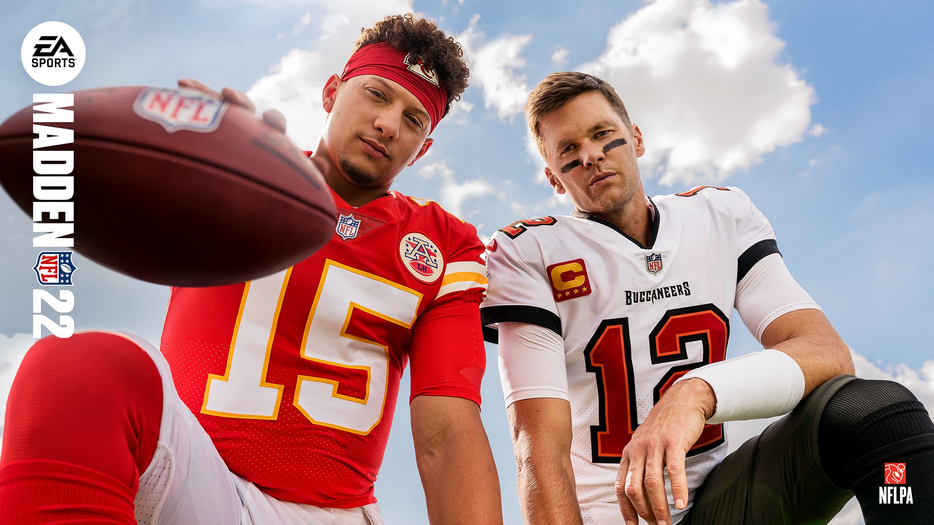 Portada Madden 22 con Patrick Mahomes y Tom Brady