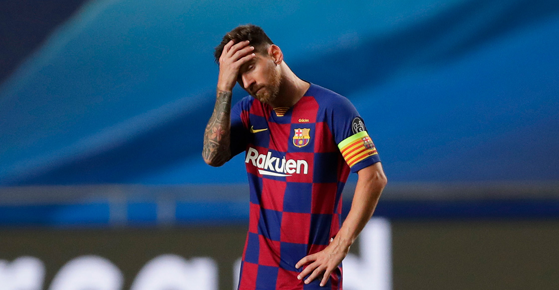 Lionel Messi fuera del Barcelona