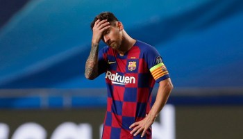 Lionel Messi fuera del Barcelona