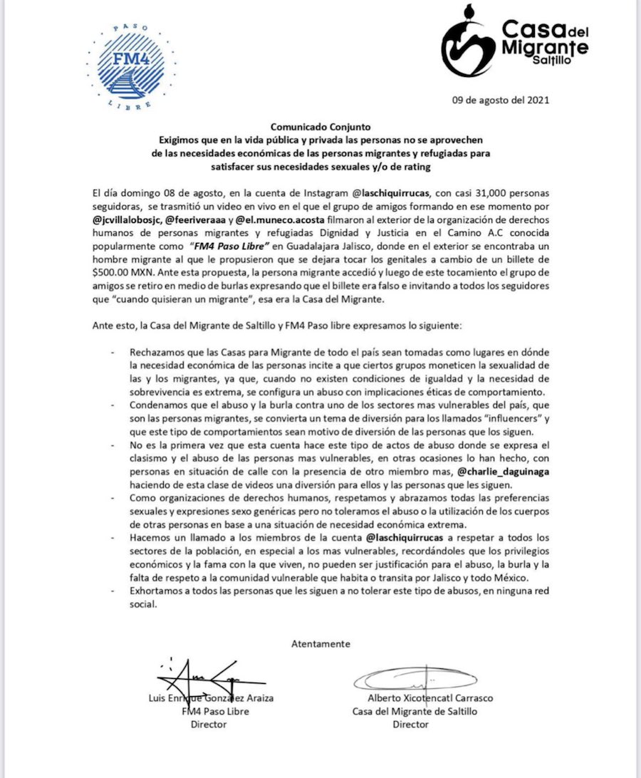  migrante-influencer-denuncia