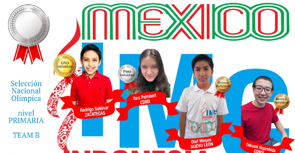 ¡Otra medalla para México! Niño de 11 de años gana oro en Competencia Internacional de Matemáticas