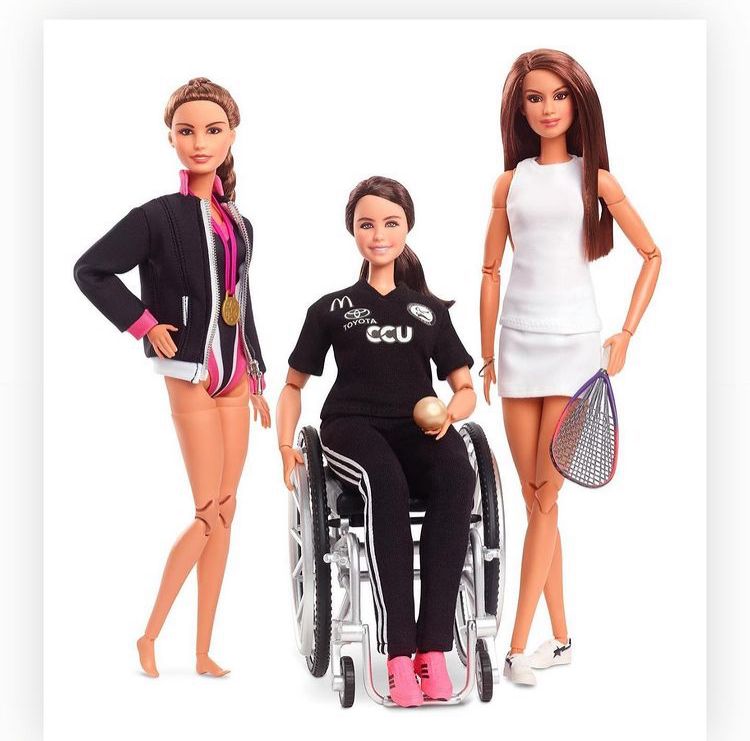 ¡Paola Longoria, Francisca Mardones y Paola Espinosa ya tienen su propia Barbie!
