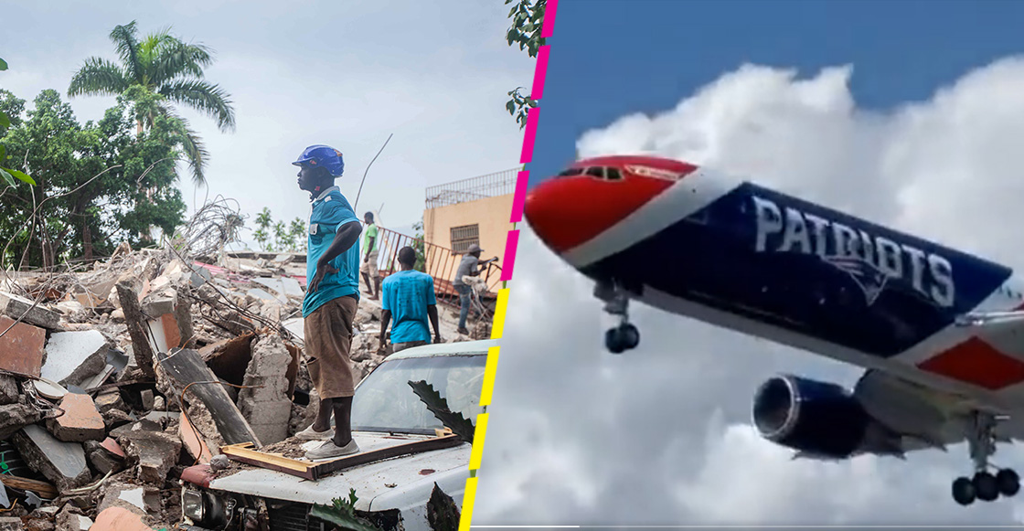 ¡Ejemplar! Los Patriots mandan ayuda en avión para ayudar a damnificados en Haití tras el sismo