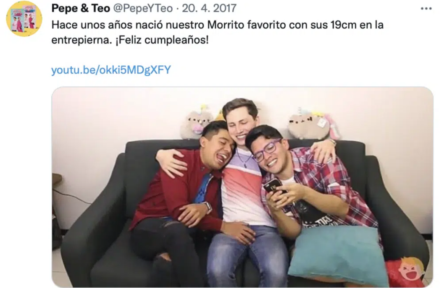 "Me sentí humillado": Acusan a los youtubers 'Pepe y Teo' de acoso sexual