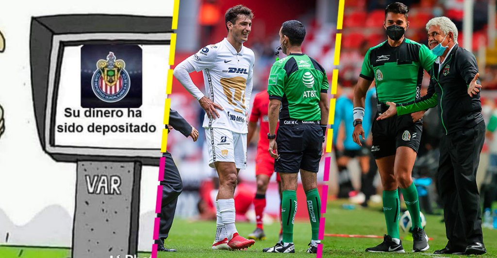Los tres expulsados de Pumas, el proyecto del 'Tuca' que no jala y los memes de la J7 de la Liga MX