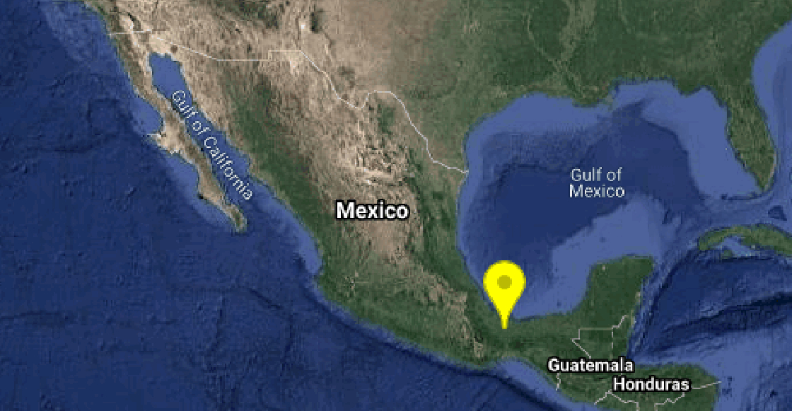 Se registra sismo en los límites entre Oaxaca y Veracruz
