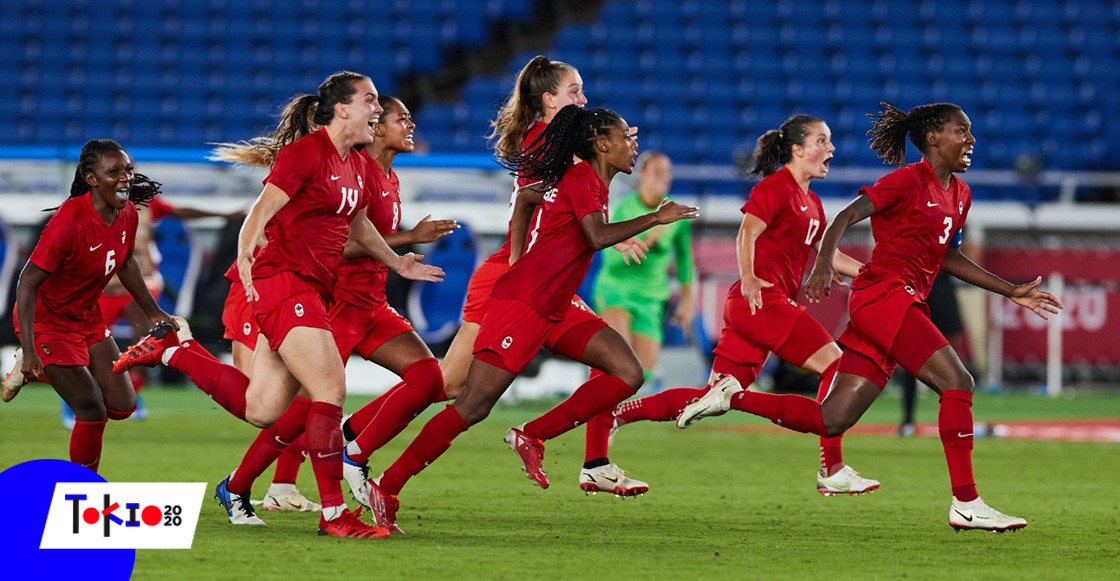 Revive el triunfo de Canadá ante Suecia que definió el oro del futbol femenil en Tokio 2020