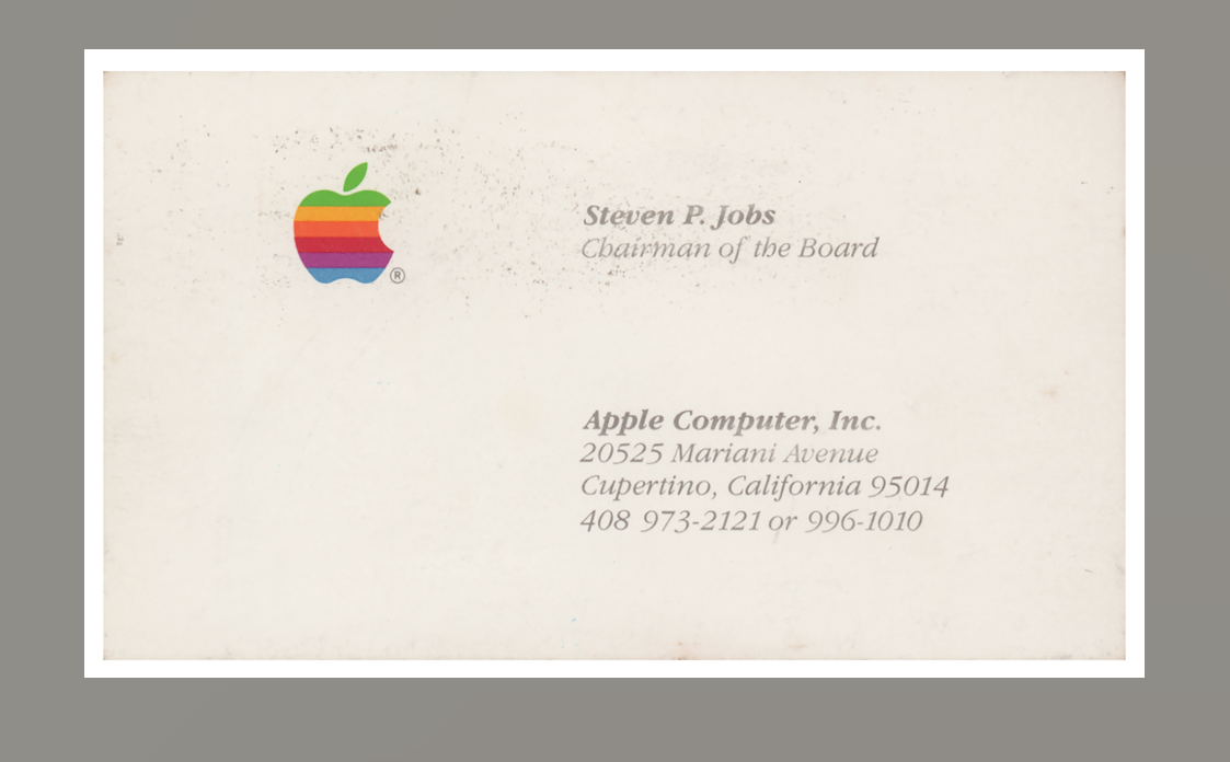 Tesoro de antaño: Estos son los objetos de Steve Jobs y Apple que se están subastando