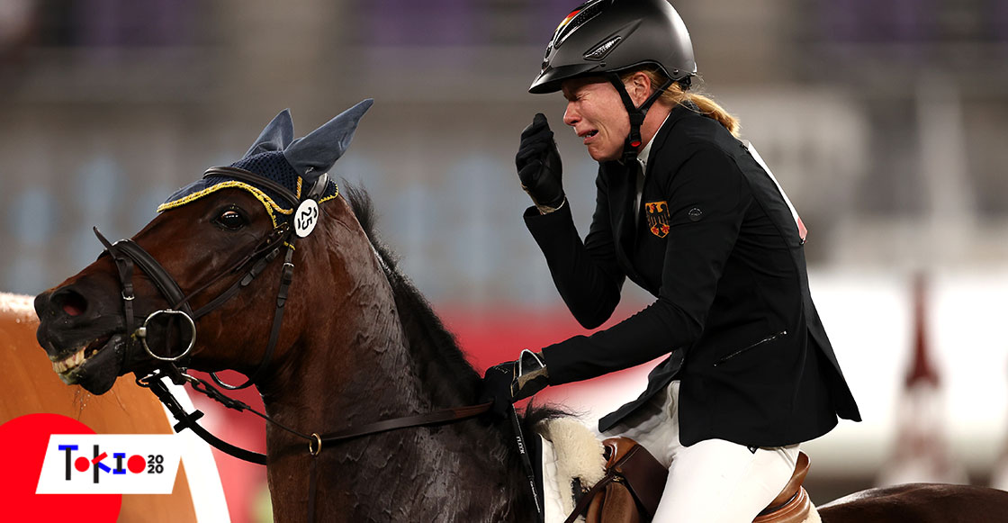 Suspenden a entrenadora que golpeó a caballo durante la prueba ecuestre de pentatlón de Tokio 2020