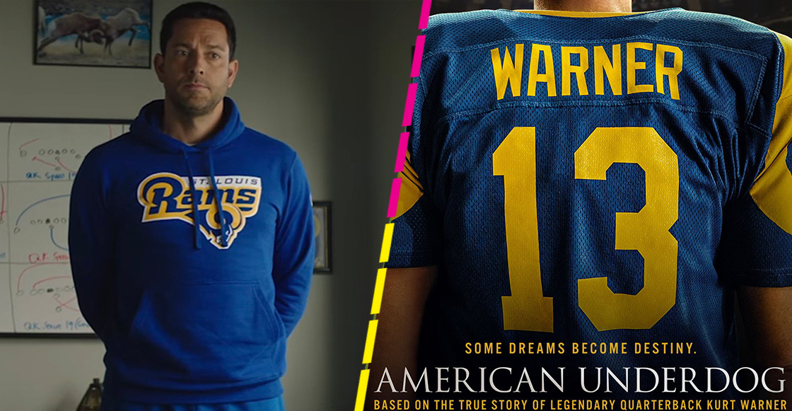 Checa el tráiler oficial de 'American Underdog', la historia sobre el QB Kurt Warner