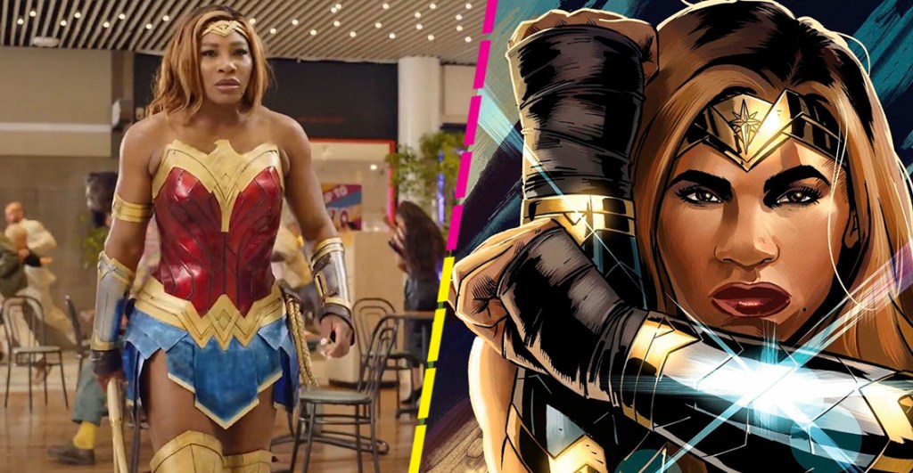 ¡DC presenta a su nueva superheríona! Serena Williams se convierte en Wonder Woman en cómic