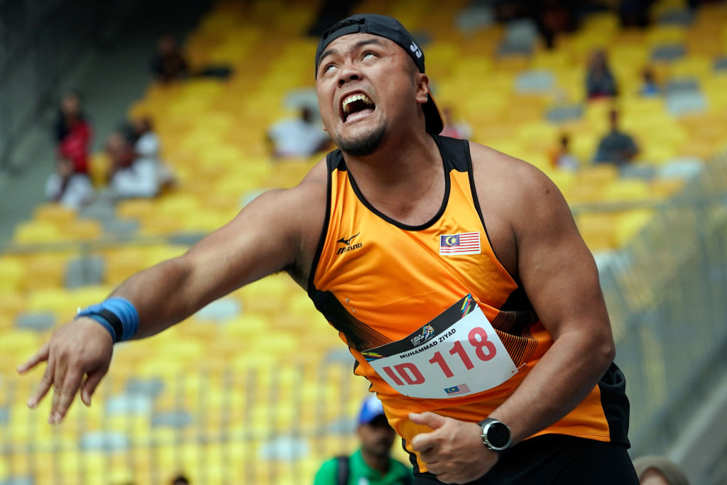 Lanzador de bala de Malasia, Muhammad Zolkefli