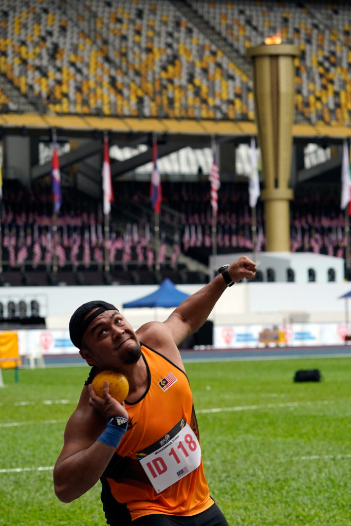 Muhammad Zolkefli en competencia