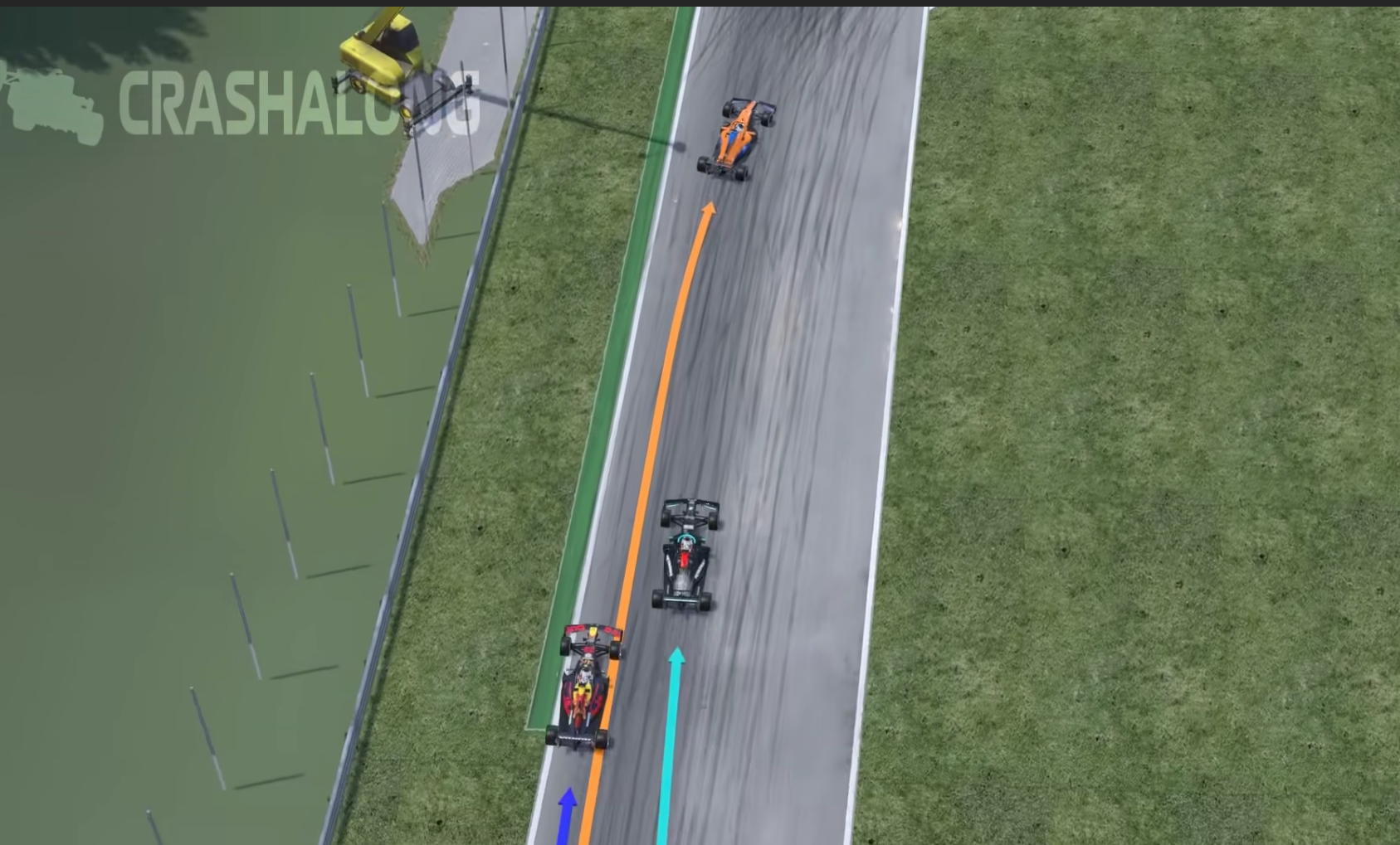 ¿Entonces quién tuvo la culpa? Recrean el accidente entre Verstappen y Hamilton en el GP de Italia