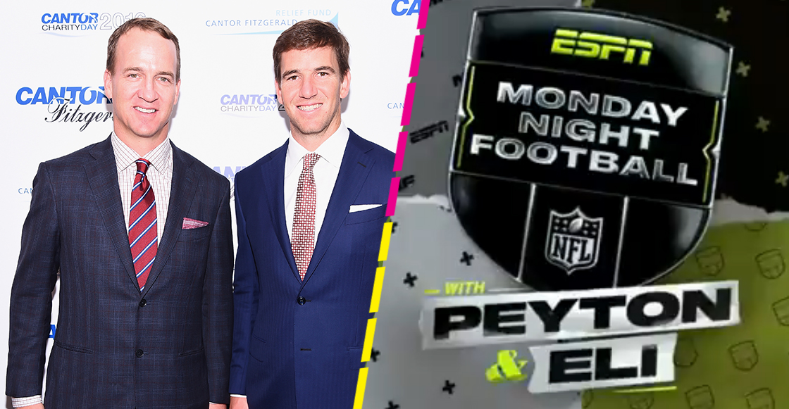 Tenemos que hablar sobre el rating del MNF con los hermanos Manning en ESPN