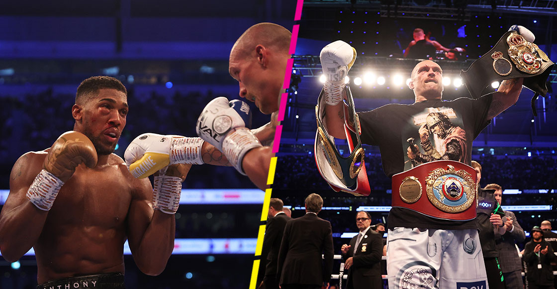 Así fue cómo Oleksandr Usyk mandó al hospital a Anthony Joshua: "Se ha roto algo en la cuenca del ojo"