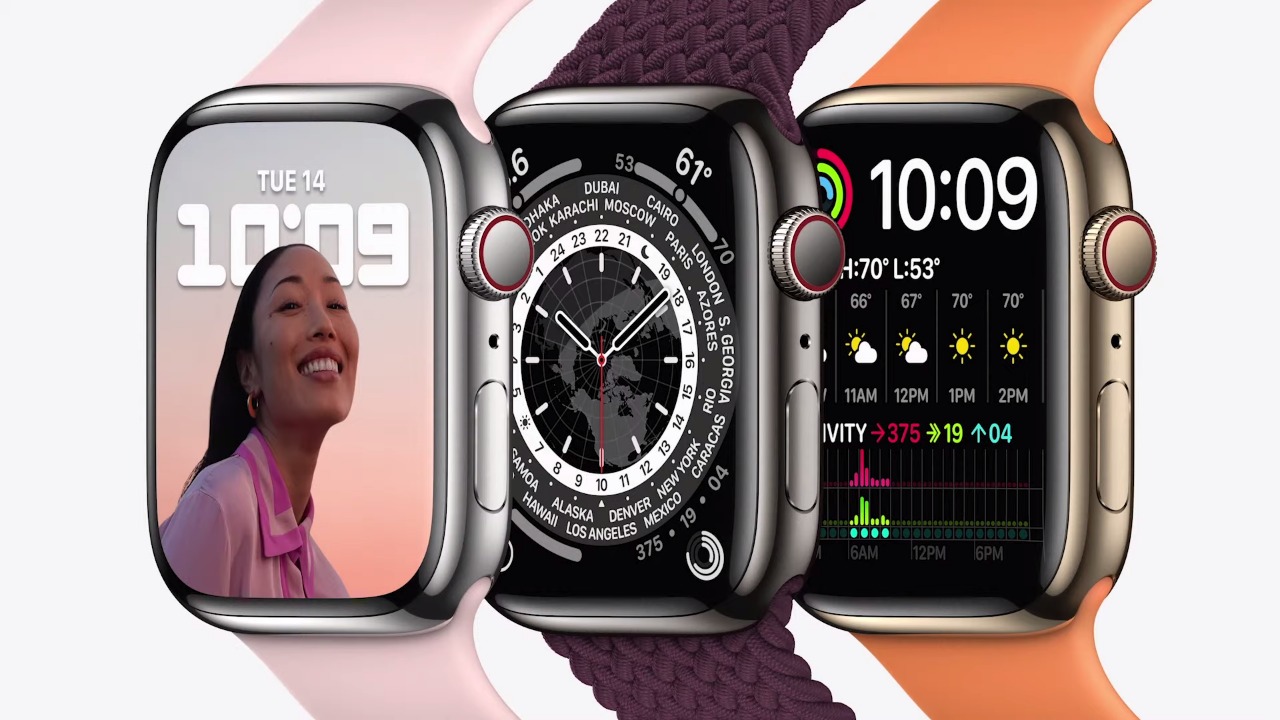 Carga rápida y pantalla más grande: Todo lo que debes saber del Apple Watch Series 7