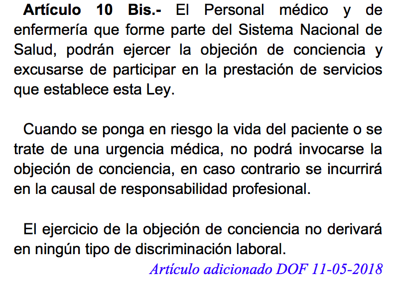 articulo-ley-general-salud-objecion-conciencia