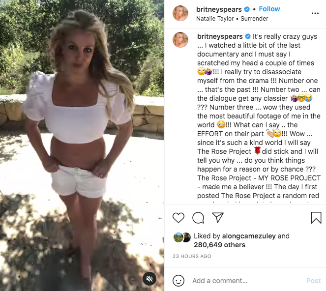 Post de Britney Spears