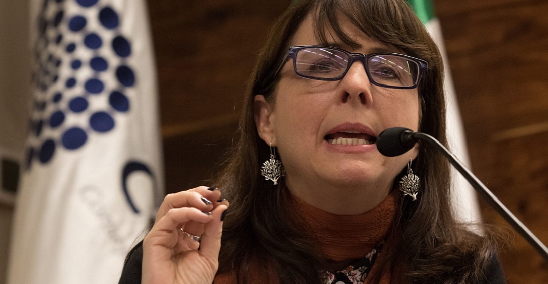 CIUDAD DE MÉXICO, 05FEBRERO2019.- María Elena Álvarez-Buylla Roces, directora del Consejo Nacional de Ciencia y Tecnología (Conacyt), presentó su plan Nacional de Ciencia y Tecnología.