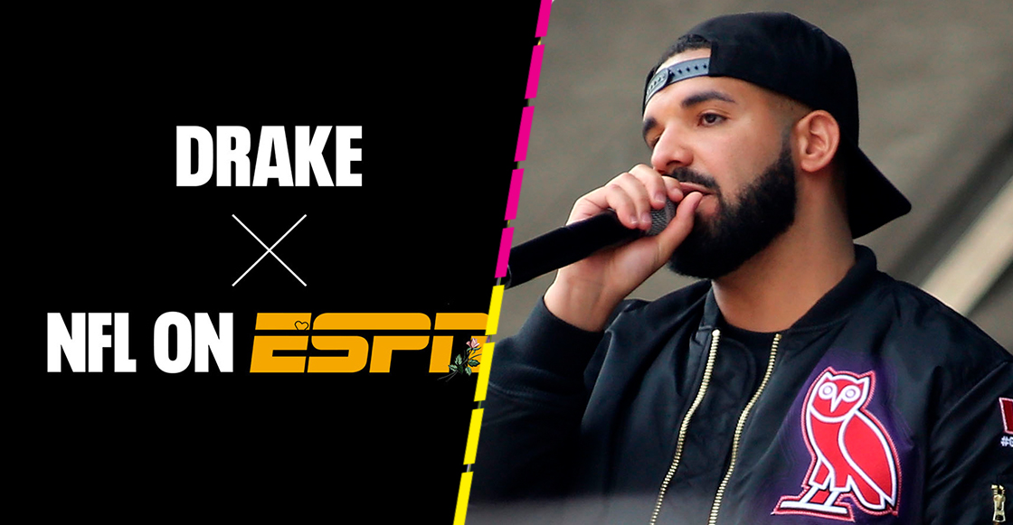 ¡Started From The Bottom! Drake se encargará de la música para los lunes por la noche en la NFL