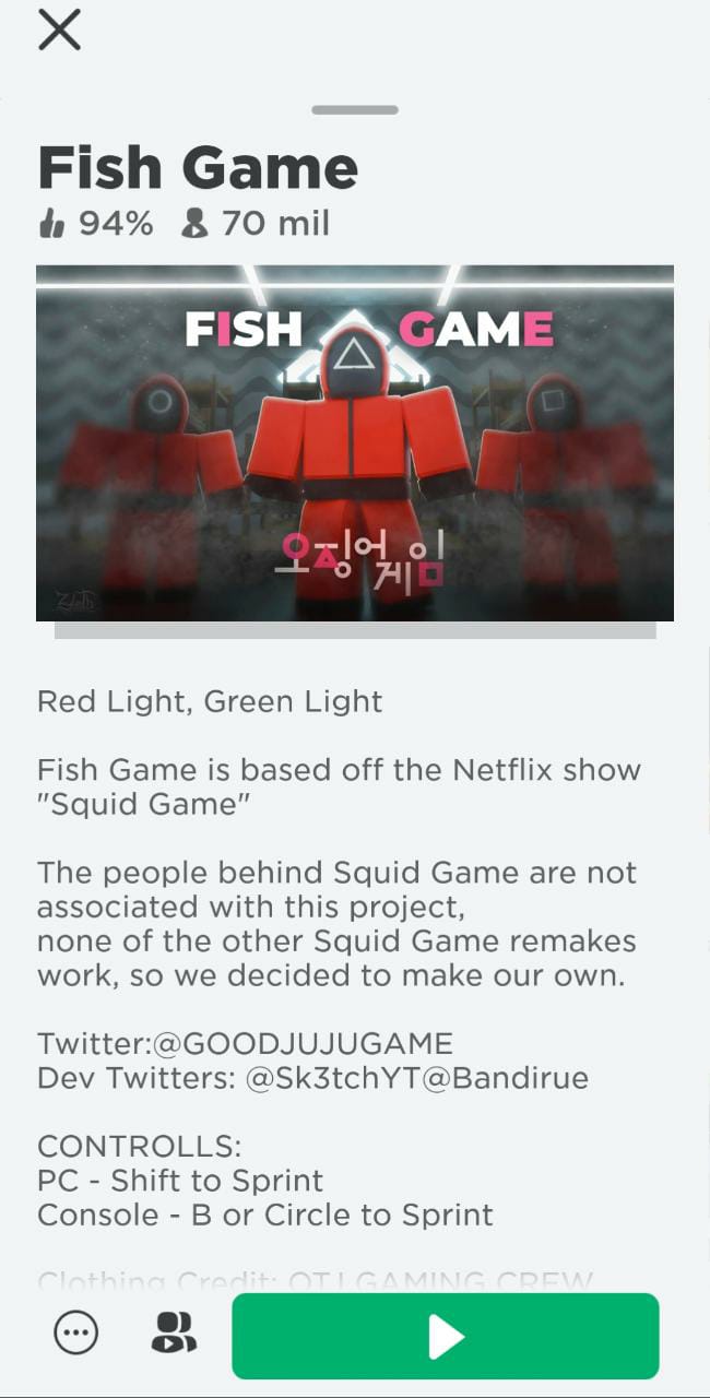 Luz verde, luz roja: Te decimos cómo jugar 'El Juego del Calamar' en Roblox