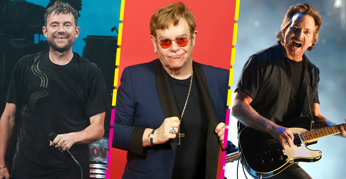 ¡Elton John junta a Gorillaz, Eddie Vedder y más en un disco de colaboraciones!