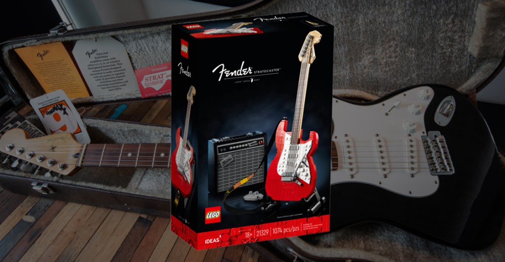 Fender Stratocaster X LEGO