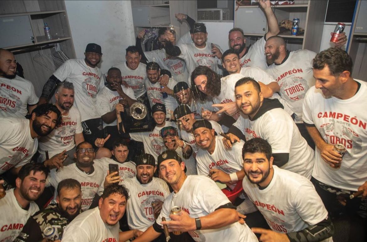 En imágenes: Los festejos de los Toros de Tijuana, nuevos campeones de la Liga Mexicana de Beisbol