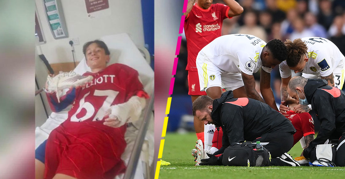 El noble gesto de Harvey Elliot con un aficionado en el hospital tras su aparatosa lesión en el Liverpool vs Leeds