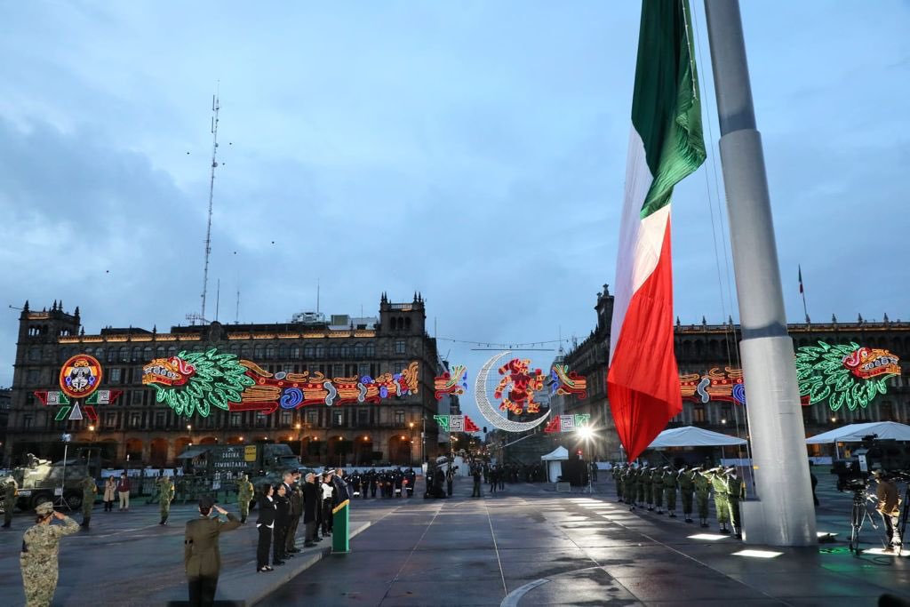 AMLO y Sheinbaum encabezan homenaje para las víctimas de los sismos por el 19S