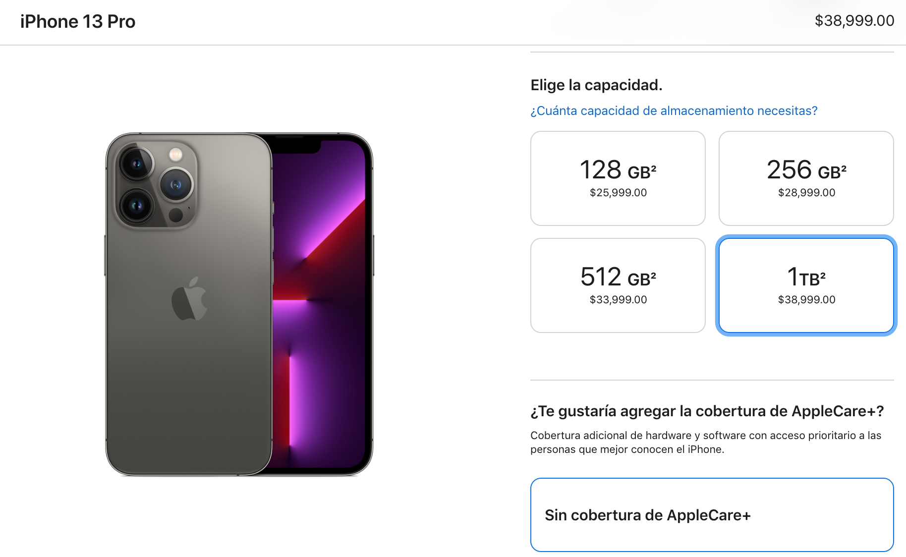 Así el precio del iPhone 13 Pro en México