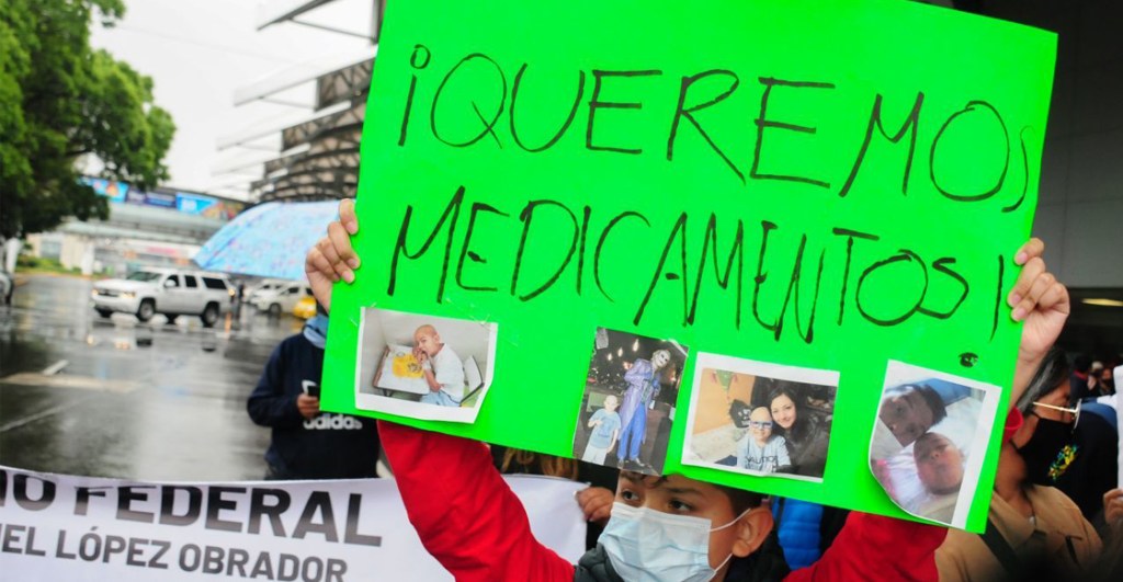 medicamentos-distribución-insabi-protesta