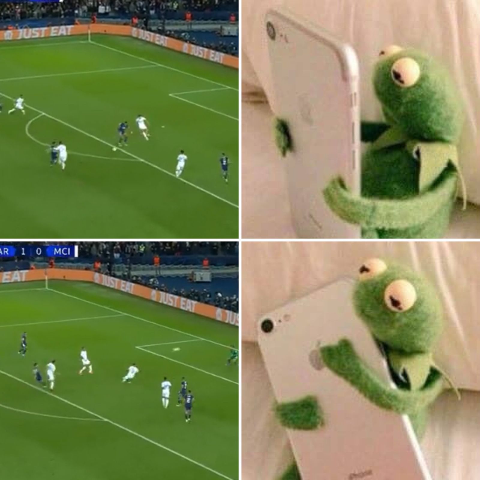 Meme primer gol de Messi con el PSG
