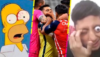 ¡Casi le saca un ojo! No hubo goles, pero los memes se llevan el clásico entre América y Chivas