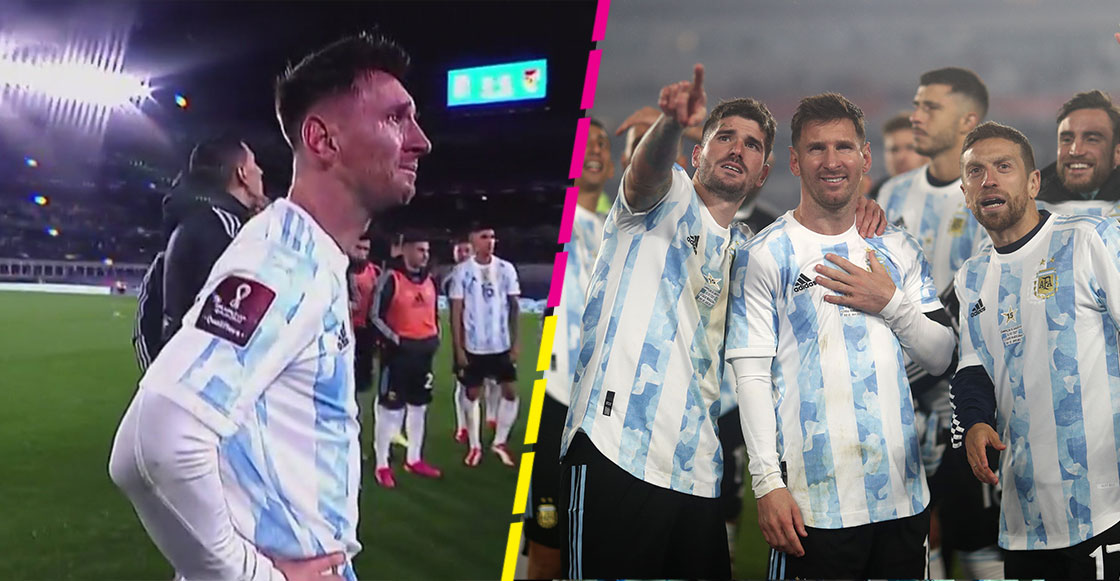 El motivo por cual Messi rompió en llanto después del hat-trick contra Bolivia