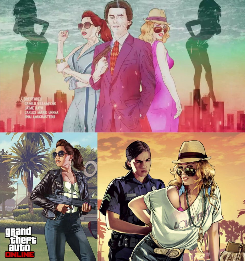 Acusan a Netflix de copiar el arte de 'Grand Theft Auto V' en una serie colombiana