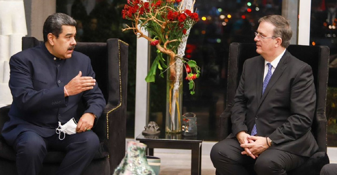 Las palabras de Nicolás Maduro al llegar a México