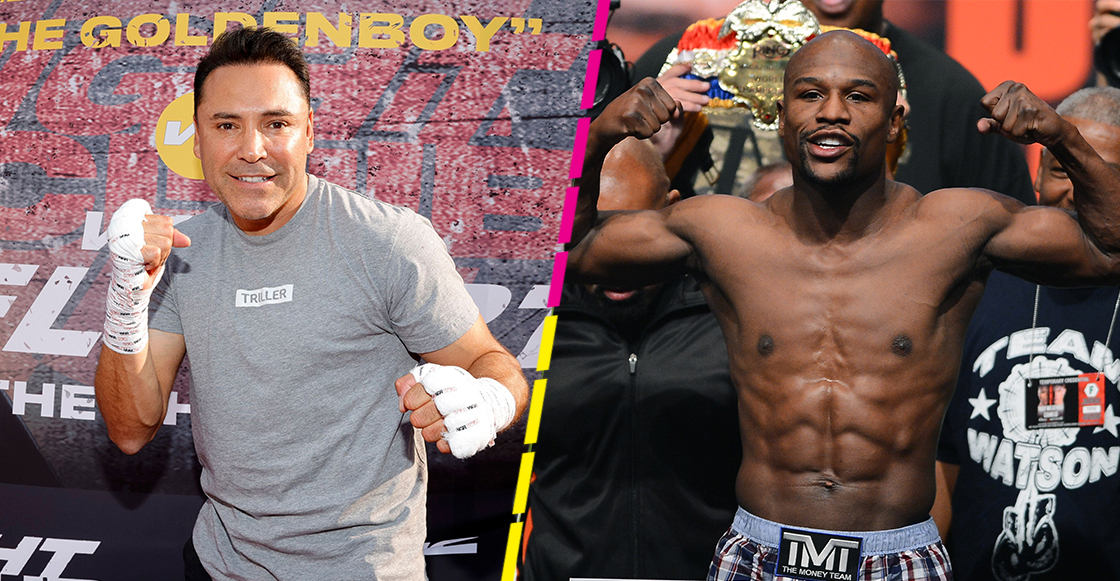 ¡Le ofrece varios millones! Óscar de la Hoya quiere revancha contra Floyd Mayweather