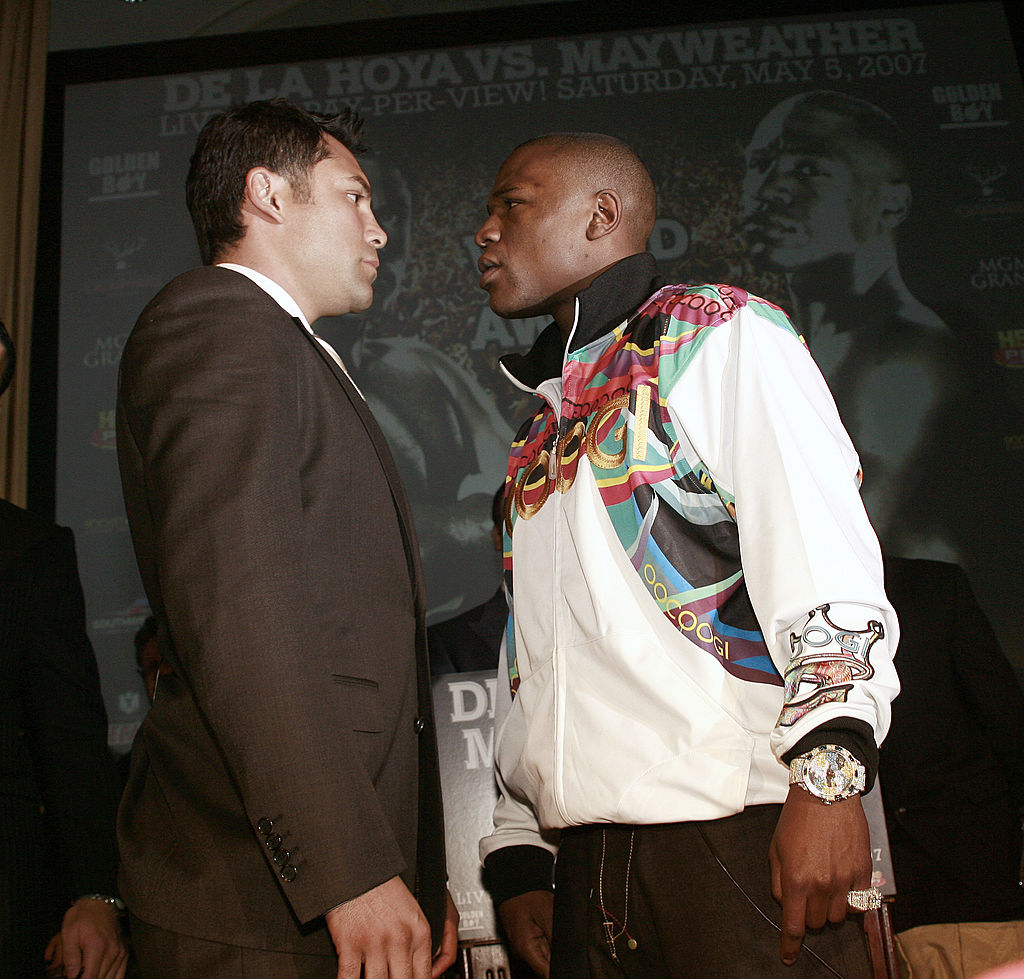 Óscar de la Hoya vs Floyd Mayweather en 2007