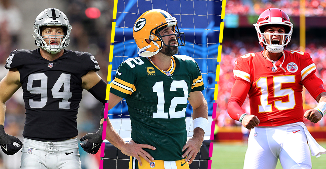 Packers en picada, el regreso de Chiefs y el drama de los Raiders en lo mejor de la semana 1 de NFL