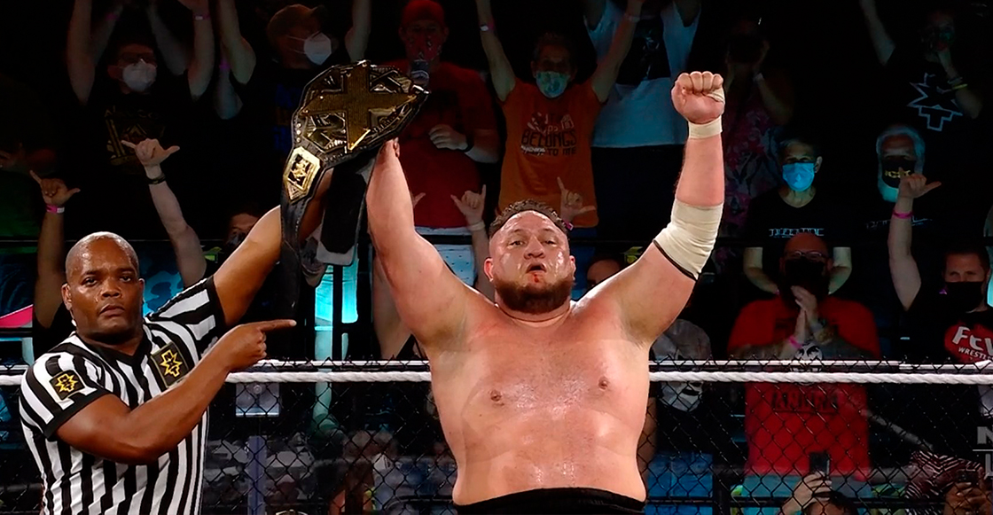 ¡WWE tenemos un problema! Samoa Joe se ve obligado a dejar el título de la NXT