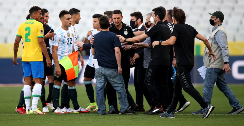 cancelación brasil vs Argentina Qatar 2022