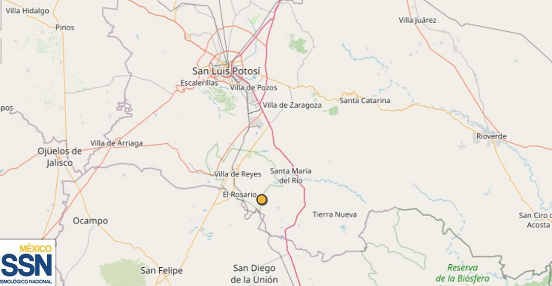 sismos Guanajuato San Luis Potosi